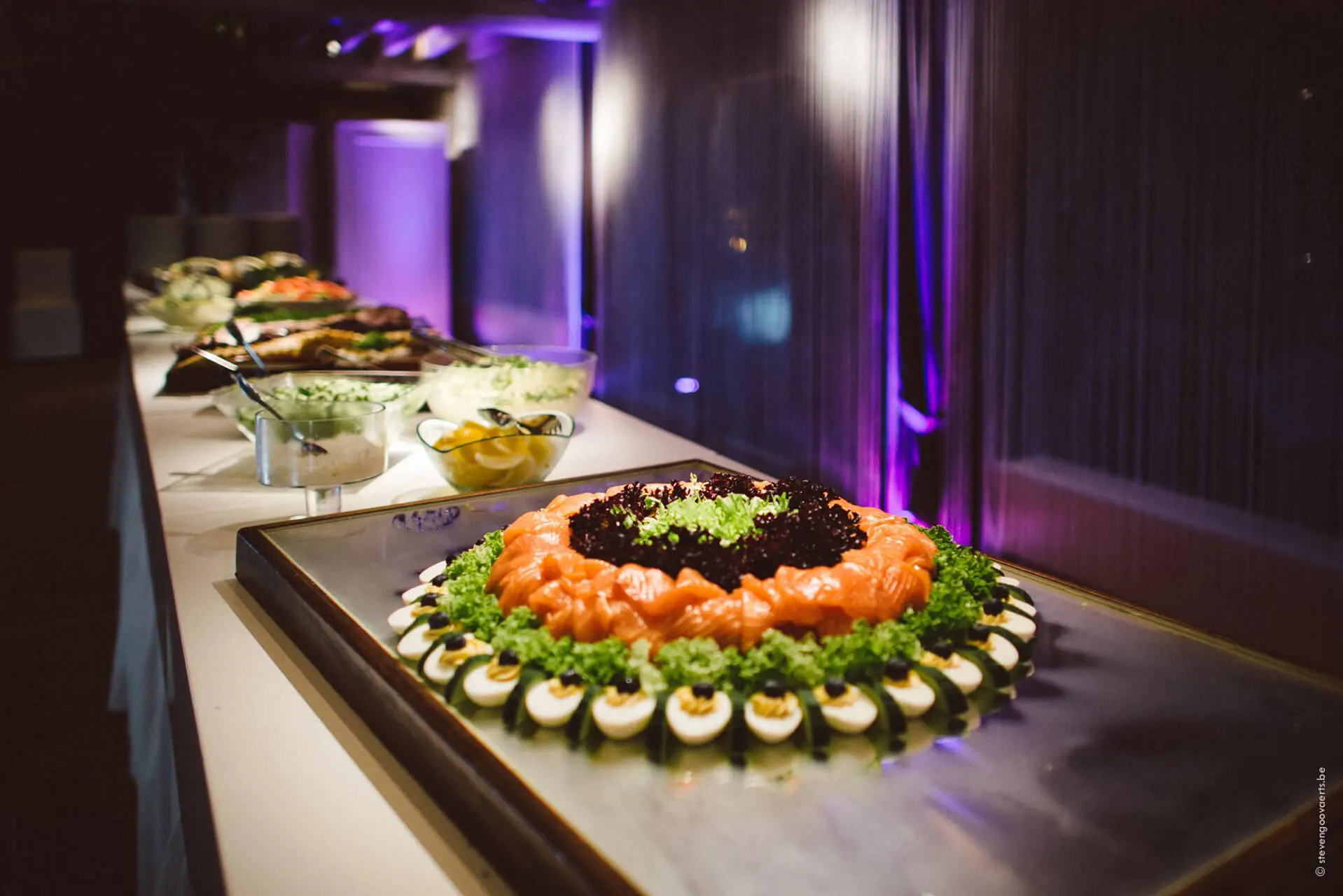 Koud visbuffet