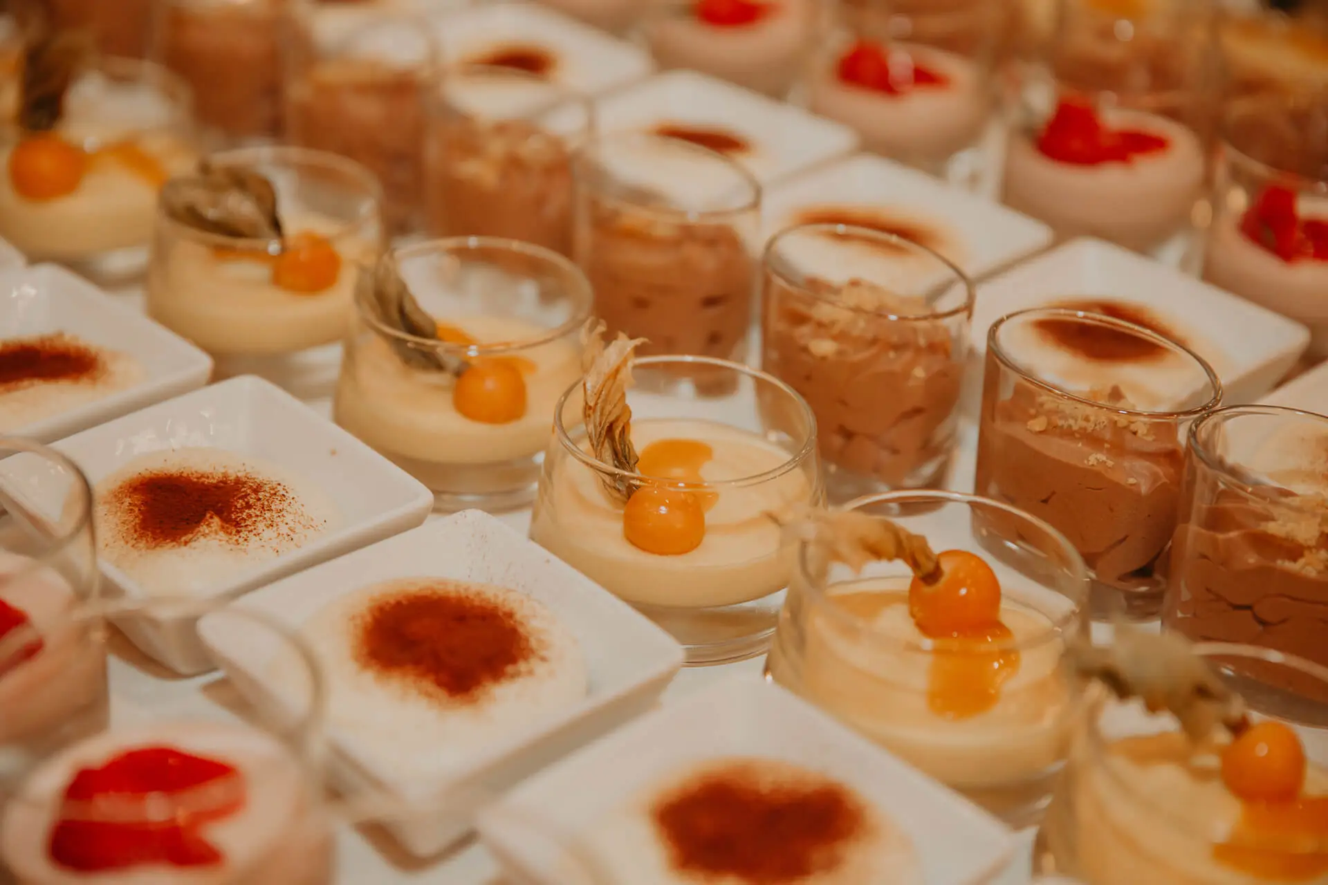 Detail dessertbuffet