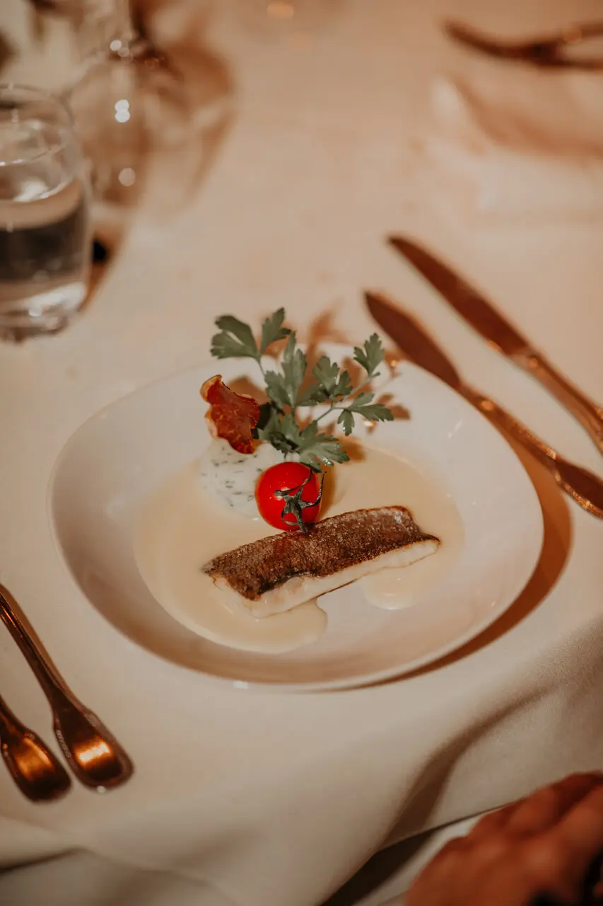 Visgerecht aan tafel