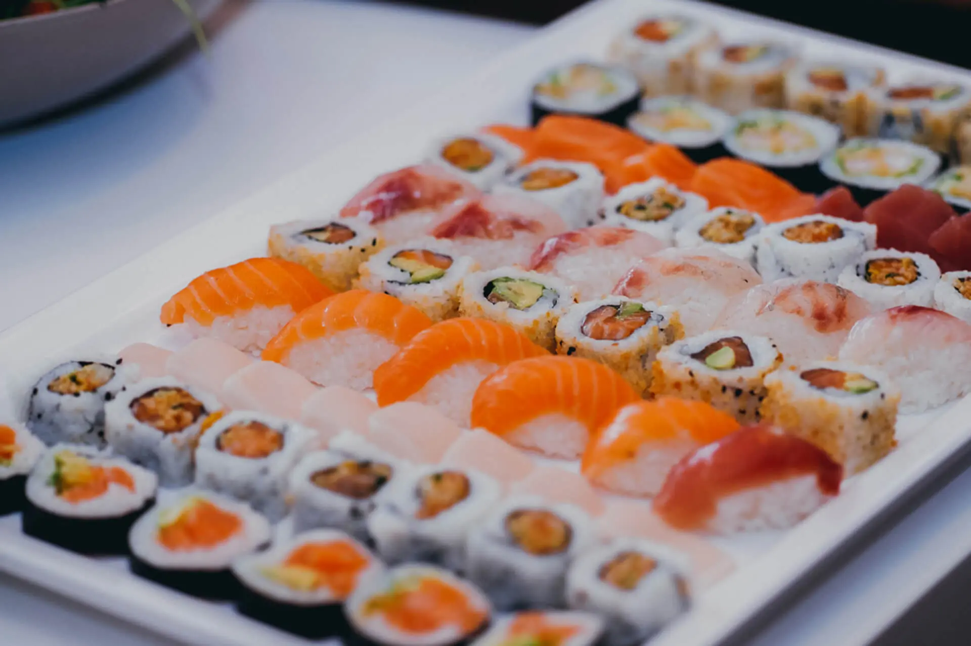 Schotel met sushi